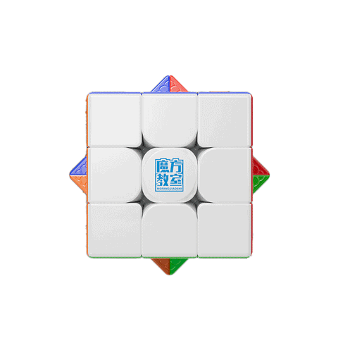 Moyuwenhua Jielong 3M V2, 3x3 Speed Cube with Magnetic Speeding, Professional Competition, Beginner's Early Education Toy