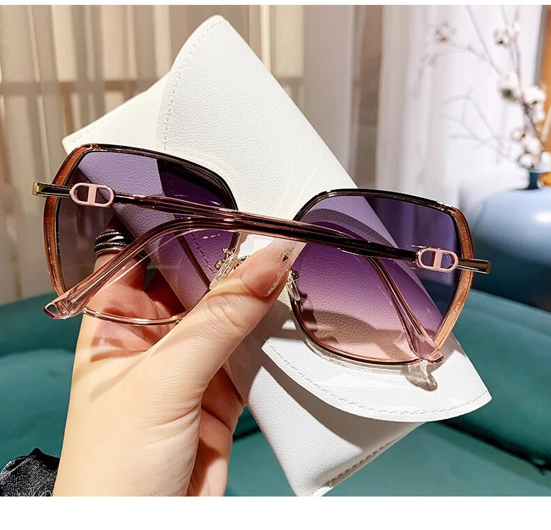 GOGOSOON 2025 New Women's Sunglasses, High-End UV Protection, Anti-Glare Driving Sunglasses, Can Be Fitted with Prescription Lenses 12