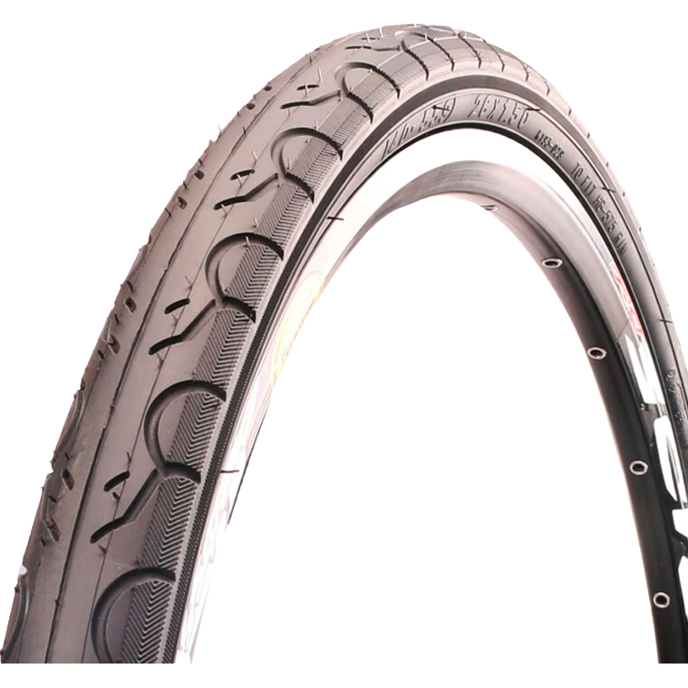 KENDA Folding Bicycle Inner And Outer Tires, 16X1.5 Butyl Rubber, Beautiful Mouth, Wear-Resistant, Pressure-Resistant, Non-Slip, Commuter Bicycle Tire, Black