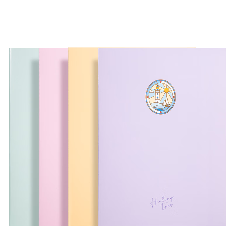 Deli B5/40 Sheets Student Soft Notebook, Exercise Book with Stitching, Pack of 12, FB540 (Yijushiguang 3)