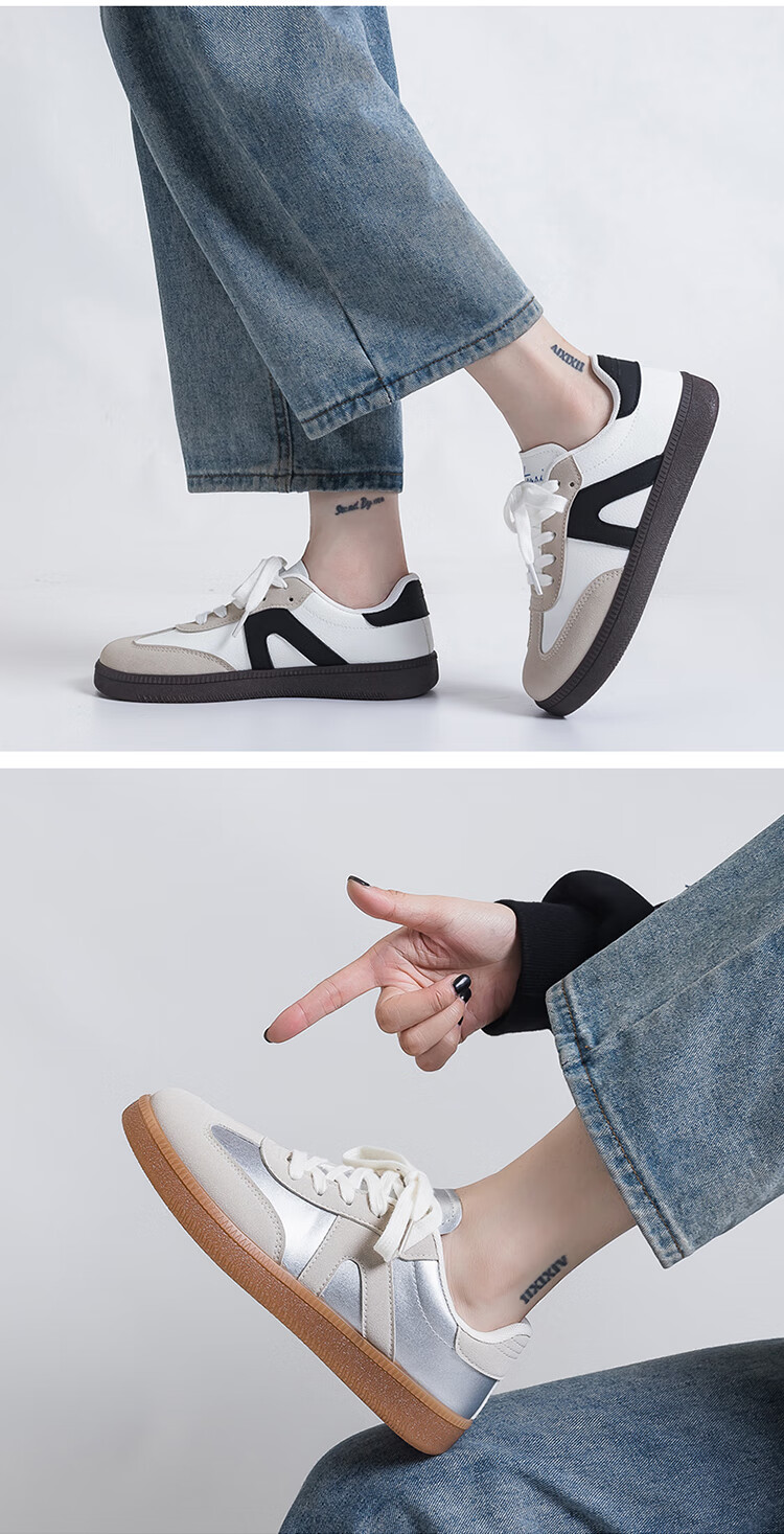 Global Blue Vintage German Trainer Women 2026 New Spring Summer Versatile High-Value Commuter Shoes 5