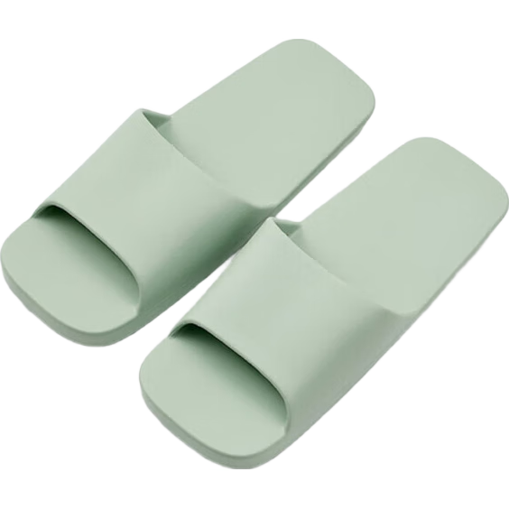 MUJI Unisex EVA Bathroom Slippers Indoor Home Slippers for Men and Women