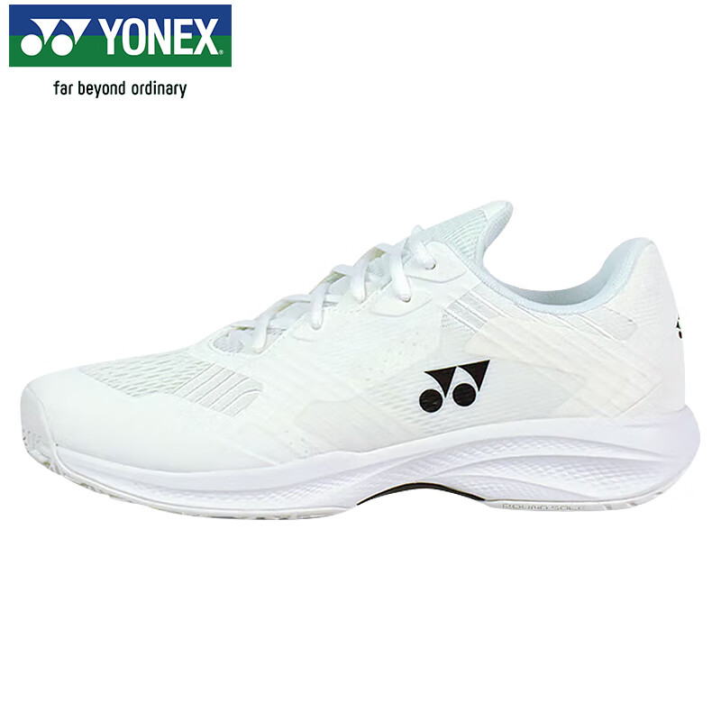 YONEX Tennis Shoes Professional Competition Training Shock Absorption Non-Slip Sports Shoes SHTSCMAEX White Size 44