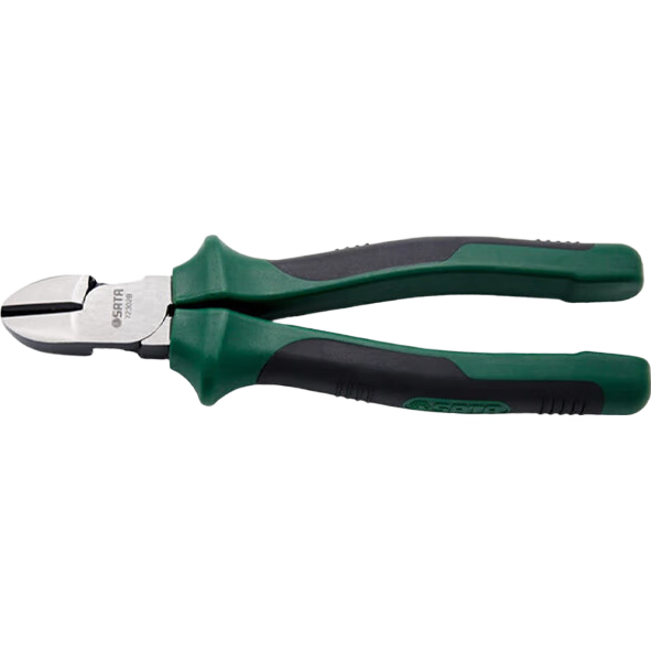 SATA Industrial-Grade Diagonal Cutting Pliers, Labor-Saving Side-Cutting Pliers Tool, 7", 72302B