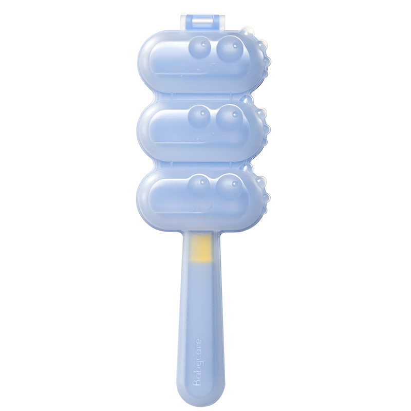 Babycare Rice Ball Mold, Baby Food Processor, Safe Rice Ball Making Tool, Eating Aid, Shaking Toy, Cloud Blue
