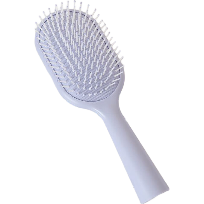 LiQing Mini Portable Upgraded Air Cushion Hairbrush Stand Airbag Styling Massage Comb Purple for Women Gift