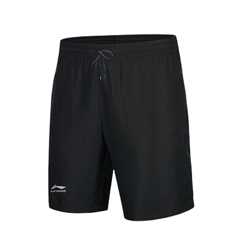 Li-Ning Sports Shorts for Men, Summer Breathable Thin Loose Casual Outdoor Quick-Dry Running Fitness Ice Silk Five-Point Shorts