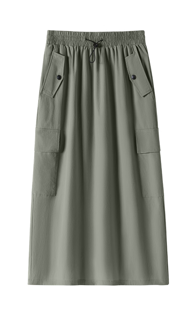 Baleno S&K Series Long Cargo Skirt for Women 2026 Summer New High-Waist Slimming Comfortable Skirt 18