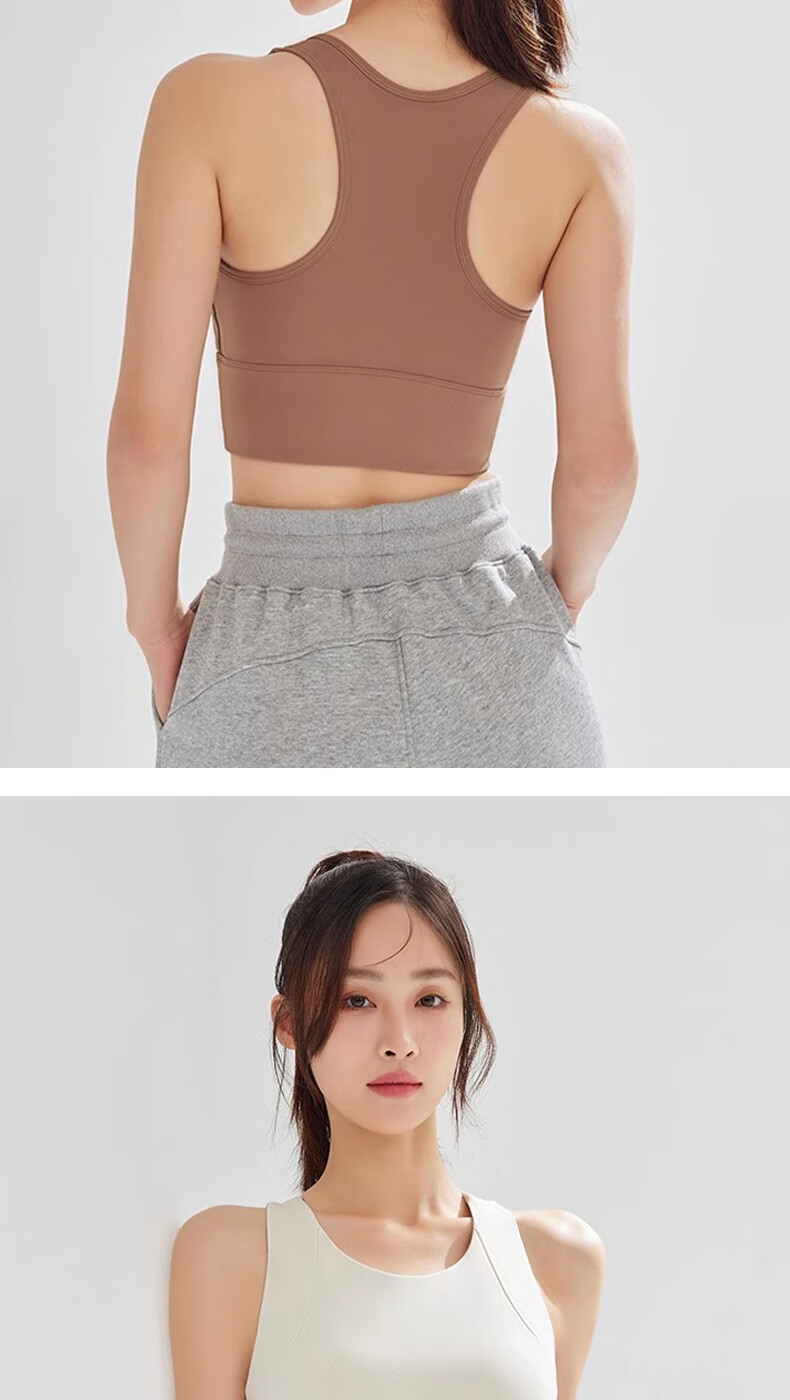 Ziyouxi High-Impact Sports Bra for Women, One-Piece Anti-Shock And Anti-Sagging Yoga Vest, Fitness Training Bra, Outer Wear Or Inner Layering 11