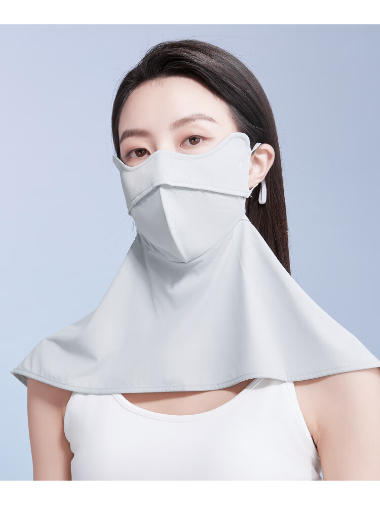 Hodo Women's UPF50+ Sunscreen Face Mask Summer Cooling Breathable Sun Protection Neck Guard UV Protection Face Bikini 17