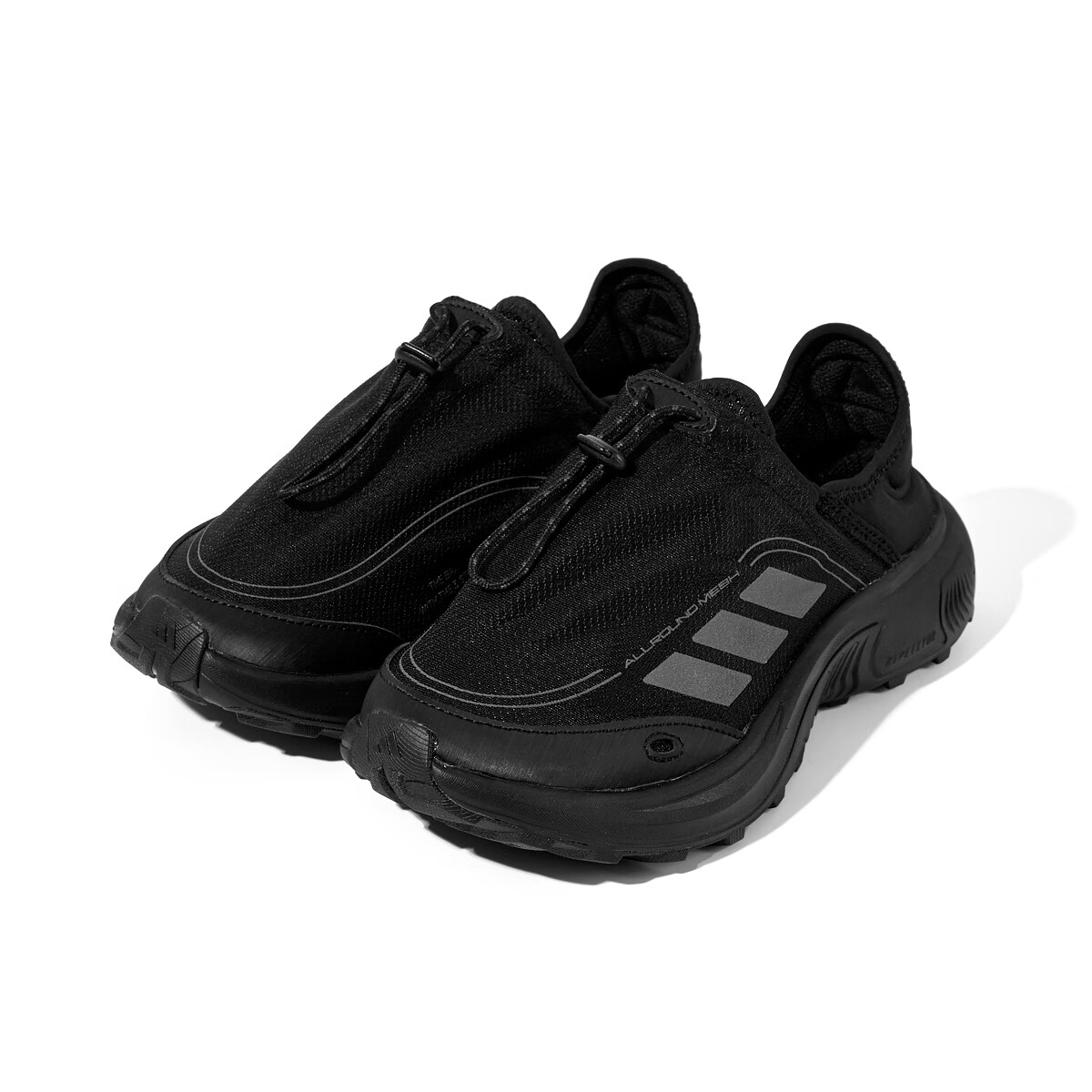 Adidas Men's and Women's Summer Outdoor Hiking Shoes Mesh Breathable Slip-On Sports Casual Shoes Size 41 8