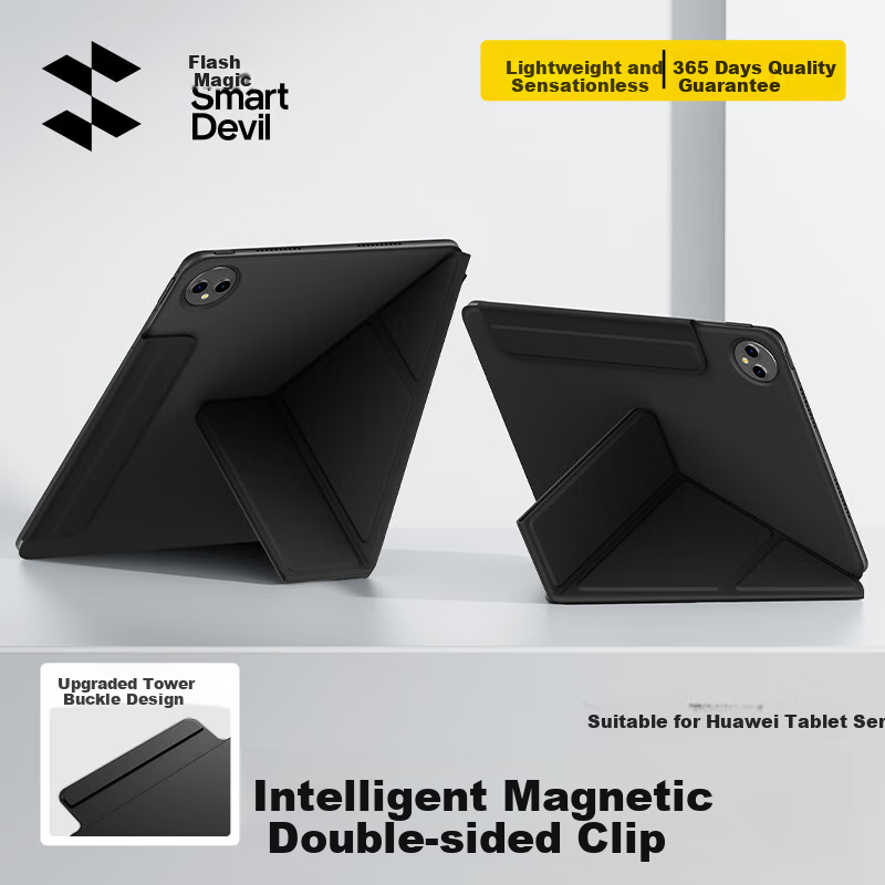 Shanmo Magnetic Case Compatible with Huawei MatePad Pro 12.2 (2025/24 Models), Vertical And Horizontal Support, Protective Cover for Huawei Pro 12.2