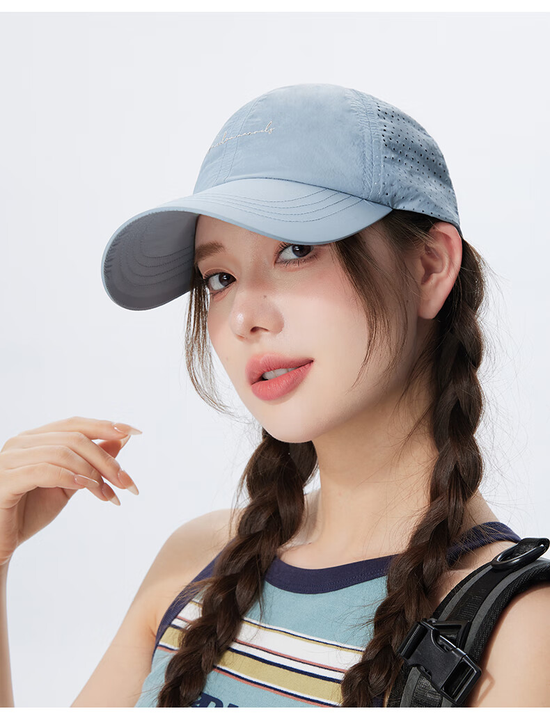 CACUSS Summer Breathable Mesh Baseball Cap for Women Outdoor Lightweight Sun Hat Fashionable Pink 7