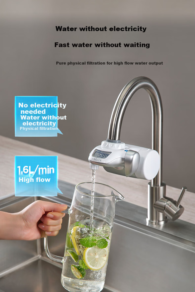 BRITA OnTap Pro Faucet Water Purifier Kitchen Tap Water Filter Home Direct Drinking Machine (1 Unit 2 Cartridges) 7