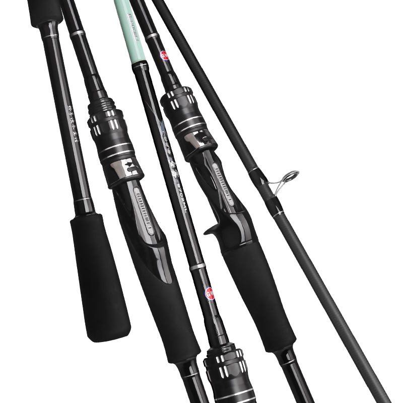 GW GW Evening Mist Fishing Rod 2.1m Gun Handle Lure Rod Universal ML Action Beginner Long Cast for Walleye Bass Perch Casting Rod