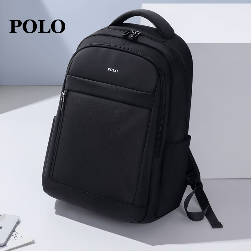 Рюкзак POLO для мужчин, вместительный школьный рюкзак для студентов, для ноутбука 15.6/16 дюймов, подарок на День Святого Валентина