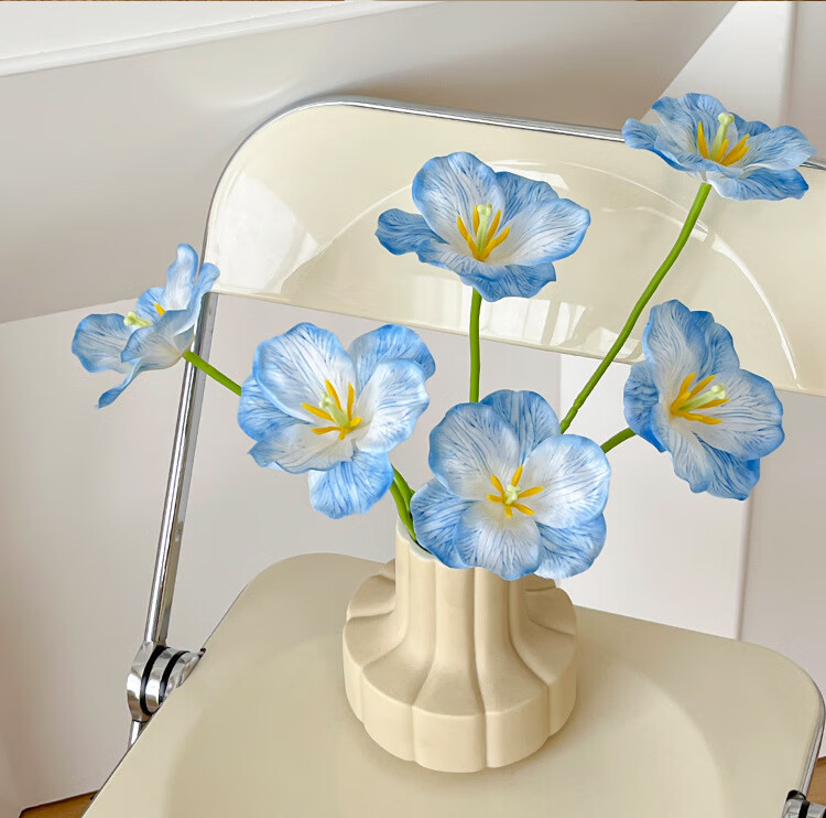 Fanyejia Fresh Artificial Hydrangea Bouquet, Indoor Table Decoration, Living Room Fake Flowers, Silk Flowers for Photography Props 5