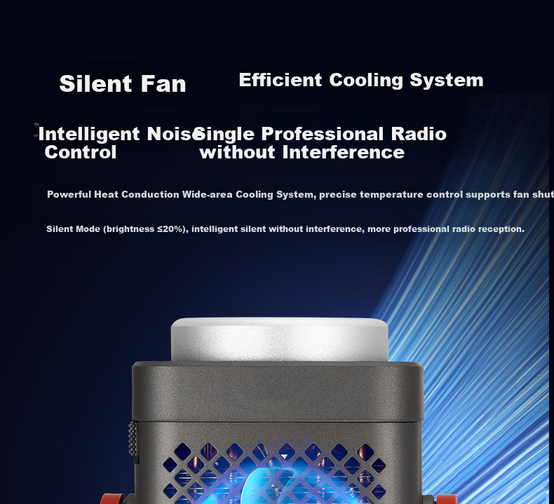JINBEI JL-220W Single Light Standard Configuration, White Light Fill Light 10