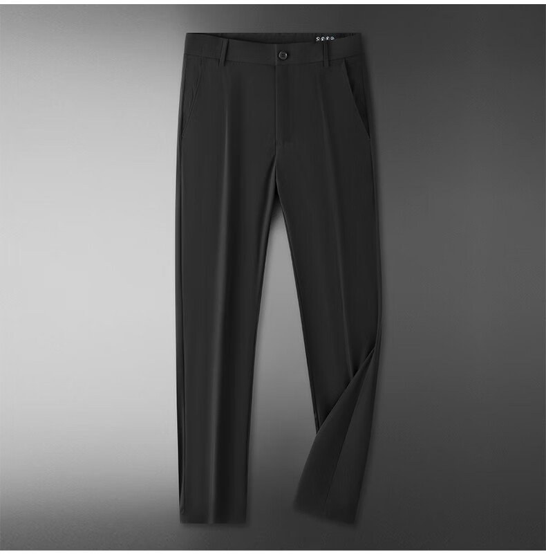 Ayoupang Lightweight Luxury Plus Size Three-Proof Business Casual Men's Loose Fit Extra Large Straight Leg High Elasticity Trousers 6