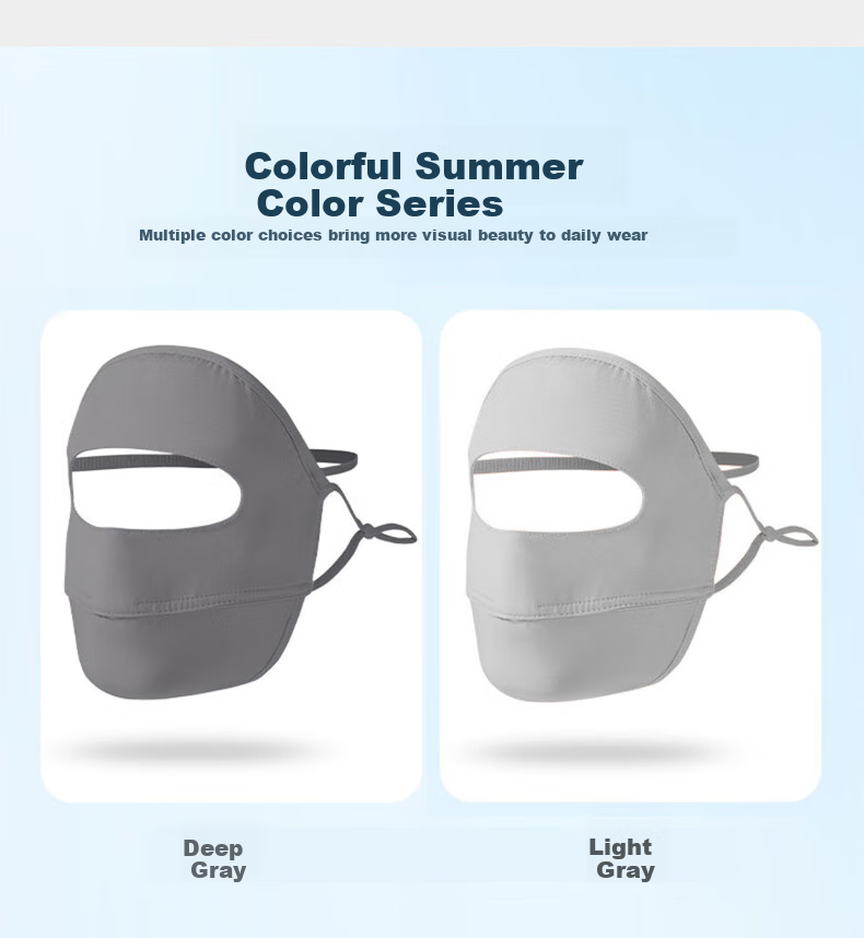 FitonTon Sun Protection Face Mask for Women, Ice Silk Face Shield, Summer UV Protection Mask, Cycling Sunshade, Anti-UV And Heat Protectio 10