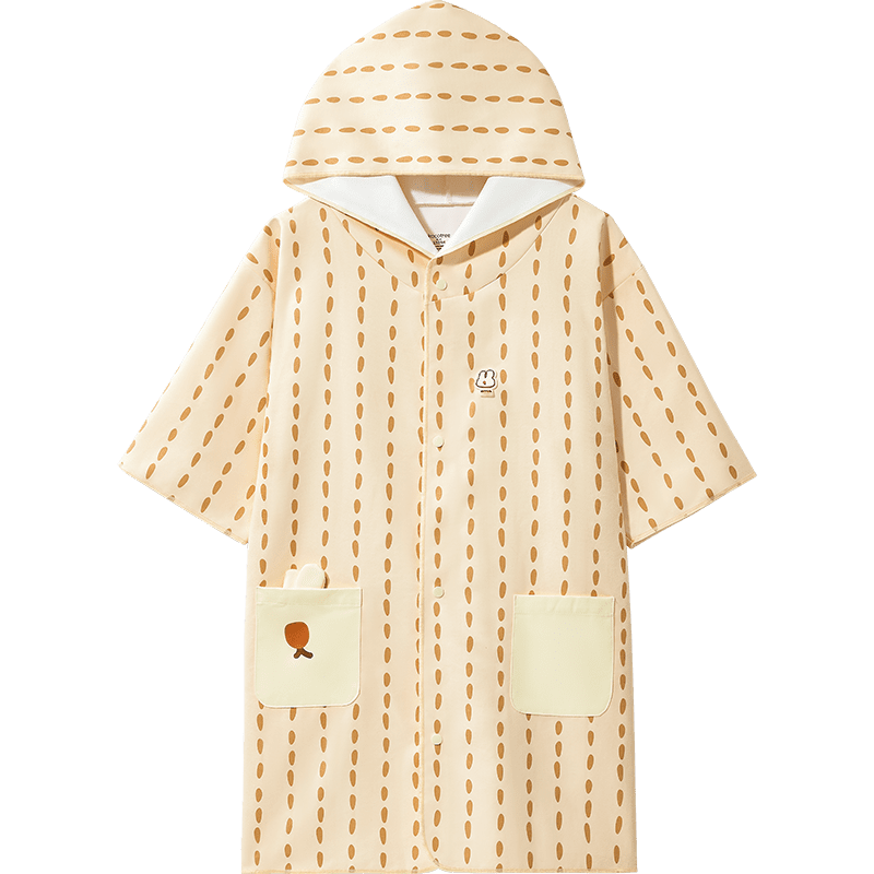 Kocotreekk Kids Beach Towel Sun Protection Breathable Baby Swimming Towel Hooded Bathrobe Rabbit S