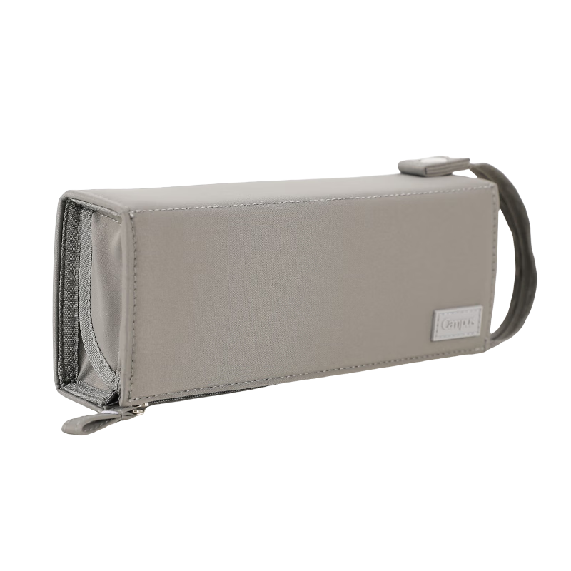 Kokuyo Campus Large Capacity Horizontal Pencil Case Student Multifunctional Stationery Box High-Value Simple Portable Storage Bag Gray 1pc WSG-PC322LM