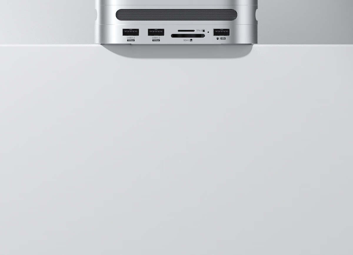 Hagibis Expansion Dock Compatible with Macmini M6/M5Pro/M4 Base, Hard Drive Enclosure, M.2 Expansion SD/TF4.0 Card Reader, USB-C Interface, Desktop Stand 11