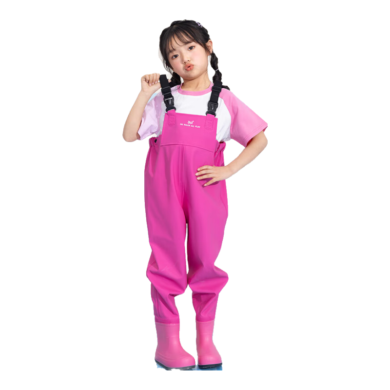 361° Kids Waterproof Underwater Pants Beachcombing Waders One-Piece Water Shoes New Stream Trekking Outdoor Fishing Water Play Pants