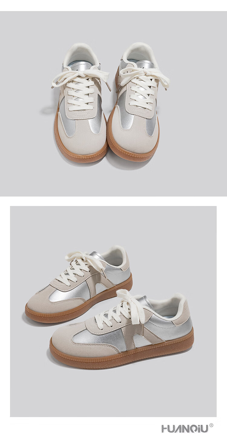 Global Blue Vintage German Trainer Women 2026 New Spring Summer Versatile High-Value Commuter Shoes 6