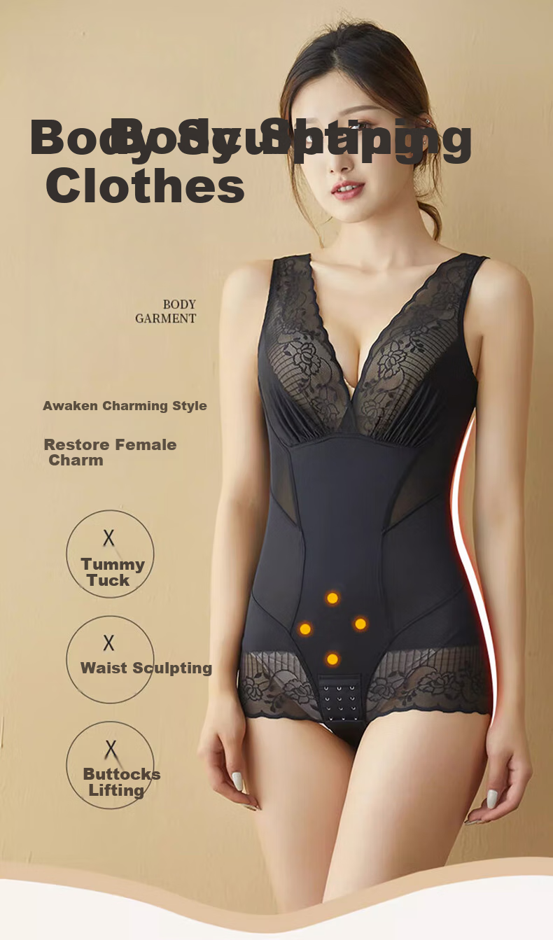 LangSha Shaping Bodysuit, Thin Style, Butt-Lifting, Body-Shaping, Tummy Control, Postpartum Shapewear, Underwear for Wome 1