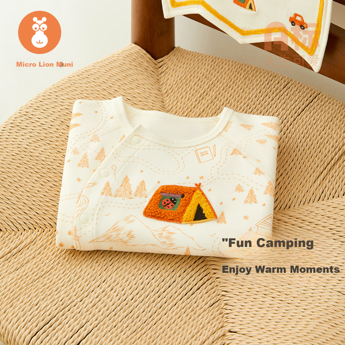 Wismorni Baby Romper Spring And Autumn Infant Clothing Long-Sleeve Bodysuit Onesie Cute for Going Out
