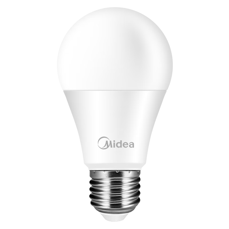 Midea LED Light Bulbs, Energy-Saving E27 Large Screw Base, Threaded Household Light Source, 12W Warm White Bulbs, Pack of 3