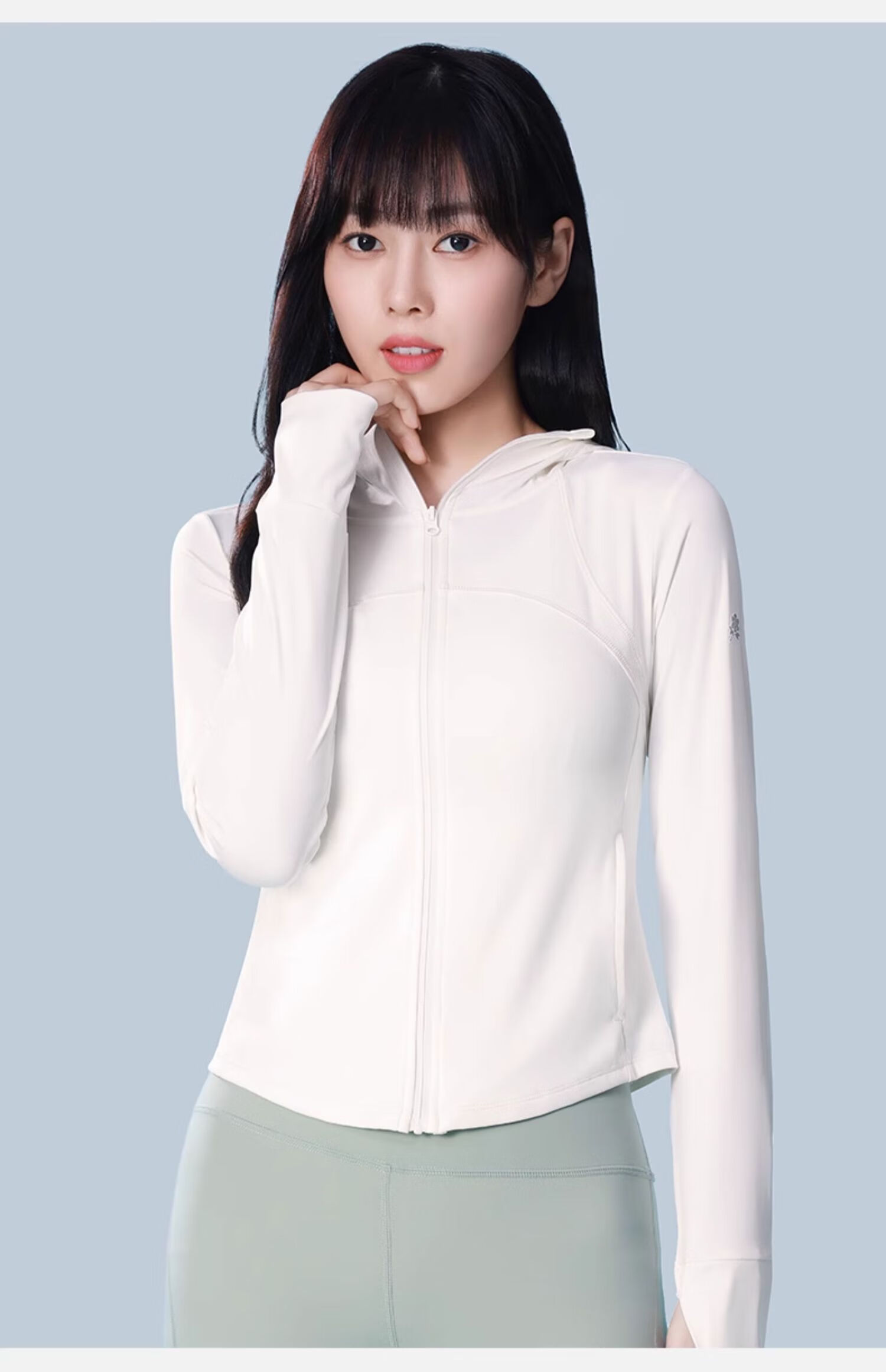 Camel Women's Outdoor Sun Protection Jacket Short Slim Fit Waist Quick-Dry Spring Summer New 17