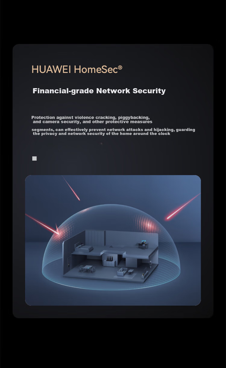 Huawei WiFi7+ Quad-Core Wireless Router Gigabit Wall-Penetrating Signal Booster Smart Home Gaming Router with Fast Ethernet Port and Parental Controls Full Netcom 15