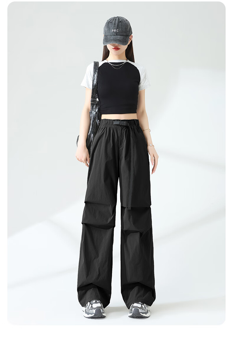 MJ STYLE Functional Cargo Paratrooper Pants for Women, Summer 2026, Cool And Lightweight, Sun Protection, Casual Outdoor Hiking, Two-Way Wear Sports Pants 10