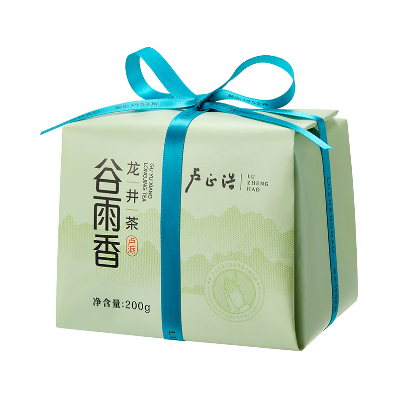卢正浩绿茶谷雨香龙井茶叶三级200g 2025新茶雨前龙井纸包自饮源头直发
