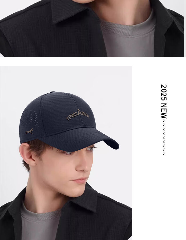RED DRAGONFLY Baseball Cap for Men And Women, Quick-Dry Sun Protection Hat, Breathable Mesh Fishing Cap for Spring And Summer Outdoor Use 15