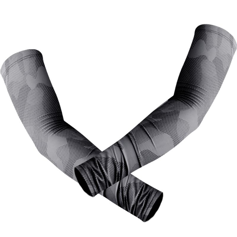 ZSJAY Ice Spear | Real Ice Silk Summer Men's Sun Protection Ice Sleeves Ice Silk Arm Sleeves Arm Guards Camouflage Large Size Cycling