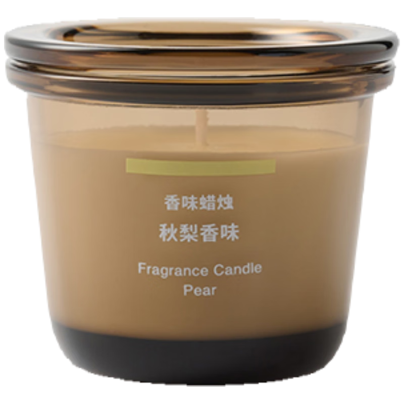 MUJI Fragrant Candle, Aromatherapy for Indoor Use, Scented Mid-Autumn Festival Gift, Autumn Pear Scent, 85g