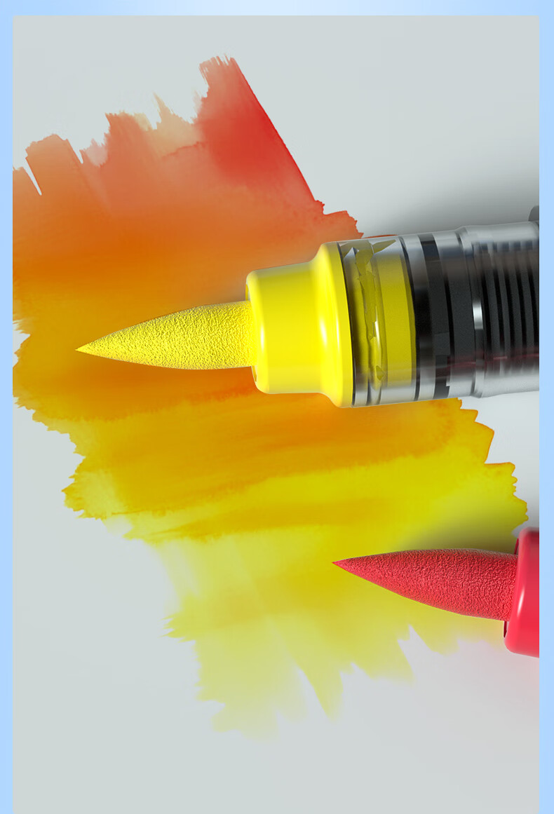 Dual-Head Acrylic Marker 60 Colors Ink Control Extended Double Tube Watercolor Pen Layering Drawing Essential for Students Outdoor Sketching Children's Day Gift 11