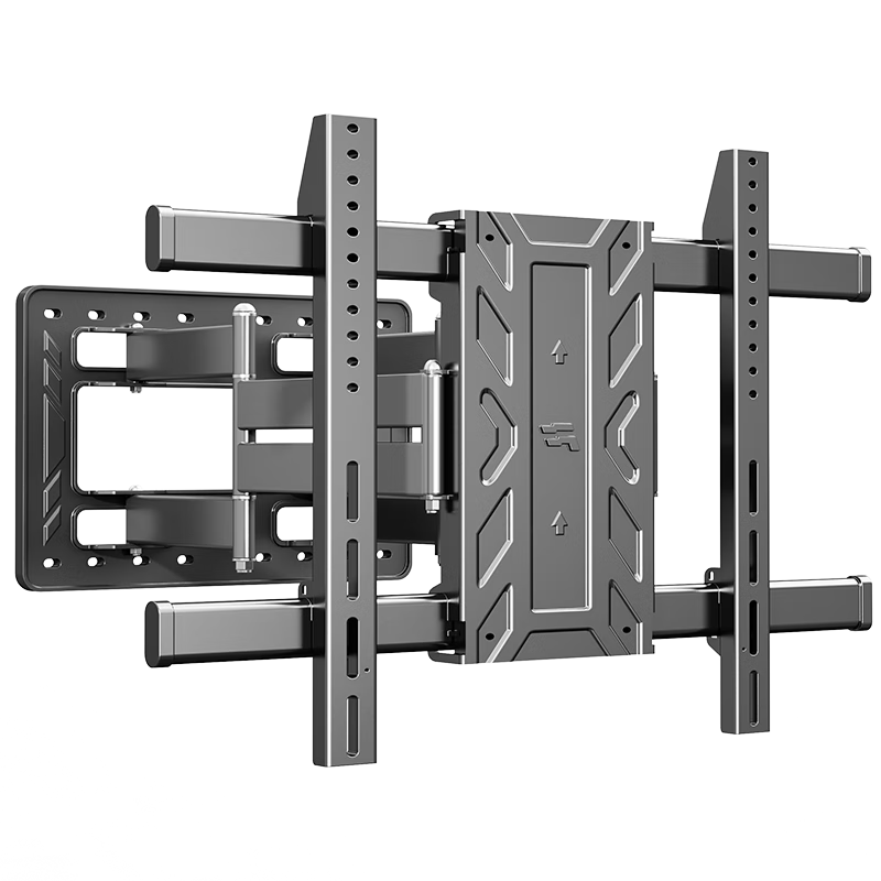 Junao TV Wall Mount, 50-100 Inches, Large Screen Rotating And Extendable, TV Bracket, Heavy-Duty Wall-Mounted Extendable Bracket for Multiple Brands of TVs