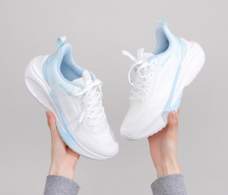 Huili Women's New Sports Shoes, Casual Shoes with Soft Soles, Lightweight Running Shoes for Women, 4638 White, Size 40 12