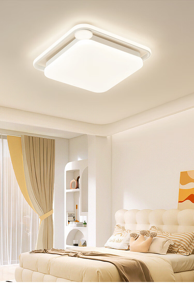 NVC Living Room Ceiling Light, Smart Zhongshan Full Spectrum, Integrated with Mijia APP, Diffuse Reflection Smart Eye, Installation Included 2