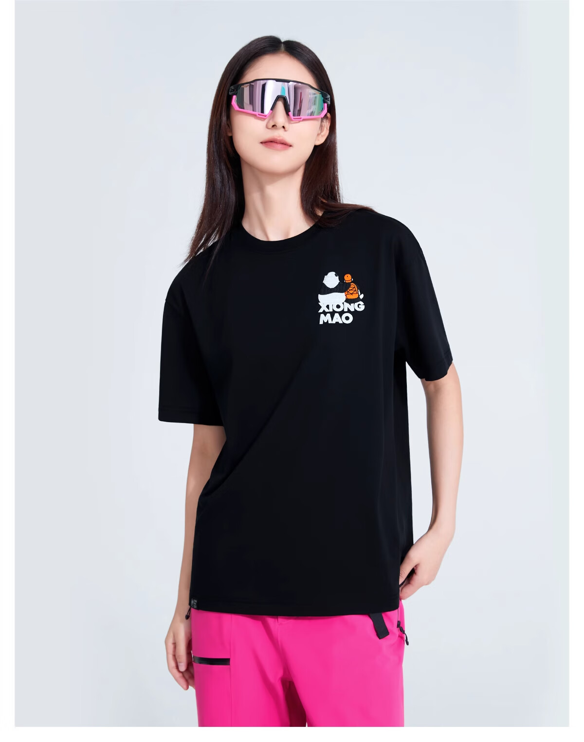 CAMEL Panda Quick-Dry T-Shirt Short Sleeve Unisex 2025 Spring Summer Cooling Sun Protection Outdoor Casual Crew Neck Base Shirt 3XL 29