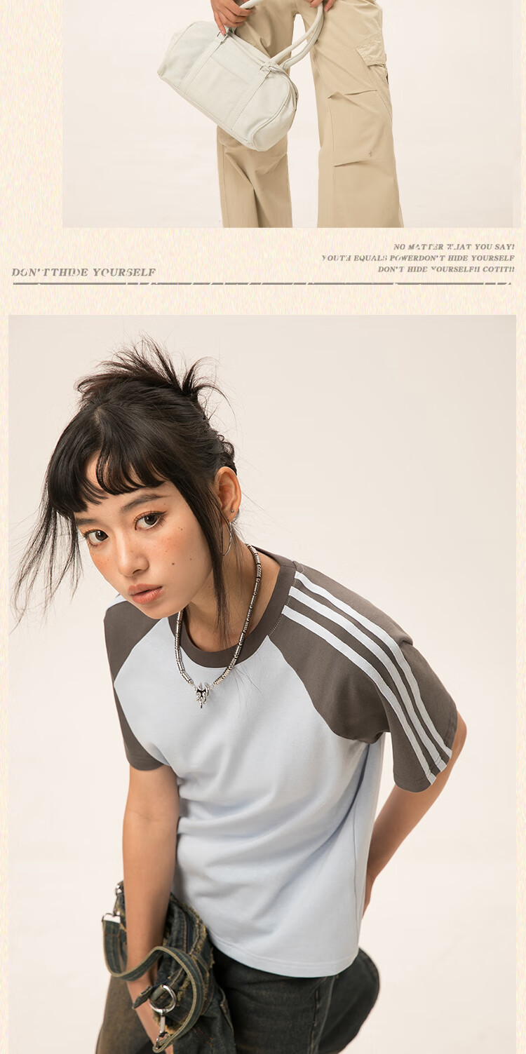 Huili Women's Summer Sportswear, 2026 New Popular Style, Super Attractive Casual Short-Sleeve Shorts, Youthful Student Fitness Outfit for Casual Wear 12
