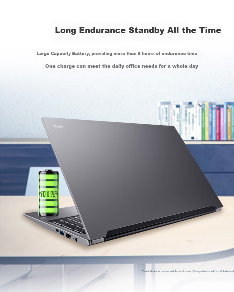 Haier Tianyue 14-inch Ultra-Narrow Bezel Laptop Office Student Business Portable AI Thin and Light (i5-13420H/16GB/512GB SSD) 7