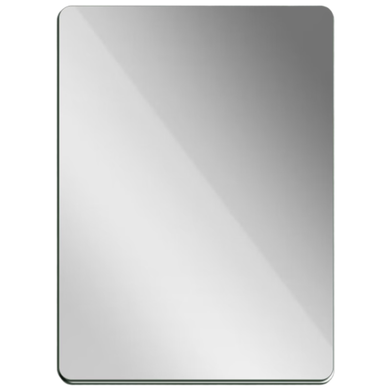 Quanpinwu Acrylic Soft Mirror Wall Sticker Bathroom Full-Length Mirror Self-Adhesive No-Drill 50x70cm