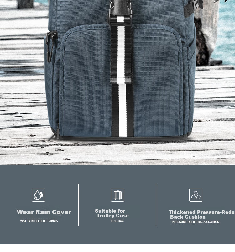 Pulewei DSLR Camera Bag, Backpack Photography Bag, Digital Canvas Outdoor Waterproof Travel Backpack 2