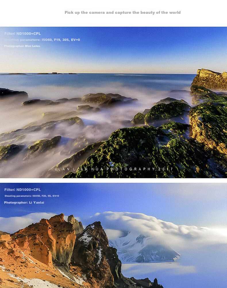 Kase Polarizing Filter, Kase CPL Polarizing Filter, 77mm MC Multi-Coated Circular Polarizing Filter, Wind Photography Saturation Enhancer And Anti-Glare Filter, AGC CPL 7