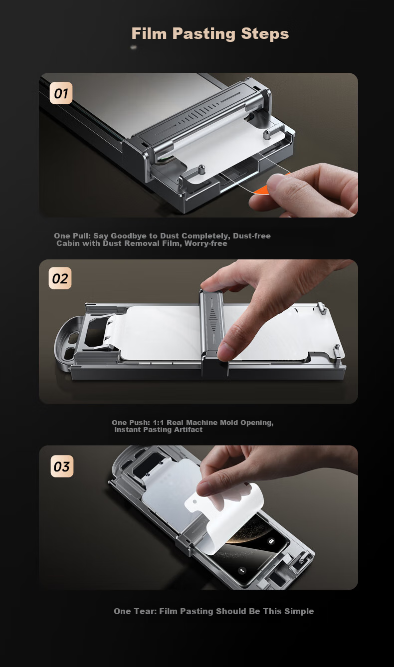 DIVI [Instant Application] Privacy Screen Protector for Huawei Mate 70 Pro, Full Adhesive, Suitable for 70 Pro+/RS, Microcrystalline Non-Tempered Glass, Anti-Fingerprint, Dust-Free Installation, Shockproof Soft Film 7